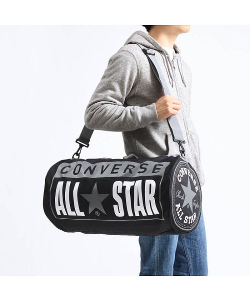 コンバース ボストンバック CONVERSE ドラムバッグ 2WAY All Star Printed Drum Bag L ショルダー  14617400(503331903) | コンバース(CONVERSE) - d fashion