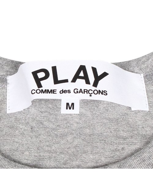 プレイ コムデギャルソン Play Comme Des Garcons Tシャツ 半袖 メンズ Play Logo Tee グレー T 12 6 コムデギャルソン Commedesgarcons D Fashion プレイ コムデギャルソン Play Comme Des Garcons Tシャツ 半袖 メンズ Play Logo Tee グレー T 12 6 コムデギャルソン Commedesgarcons D Fashion