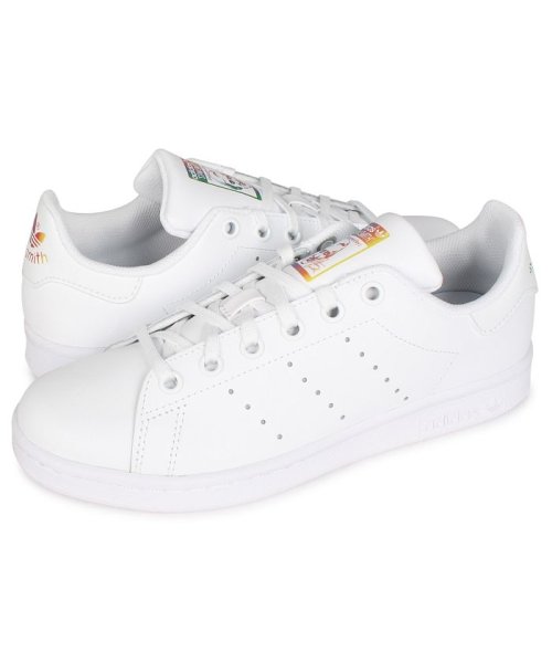 アディダス オリジナルス Adidas Originals スタンスミス スニーカー レディース Stan Smith J ホワイト 白 Eh0739 アディダス Adidas D Fashion
