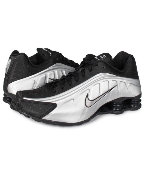 Nike Shox R4 ナイキ ショックス スニーカー メンズ ブラック 黒 045 ナイキ Nike D Fashion
