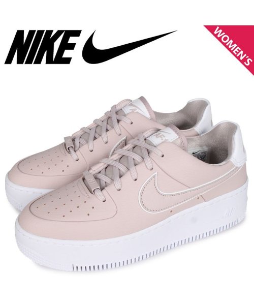 Nike Wmns Air Force 1 Sage Low ナイキ エアフォース1 スニーカー レディース 厚底 ピンク Cj1642 002 ナイキ Nike D Fashion