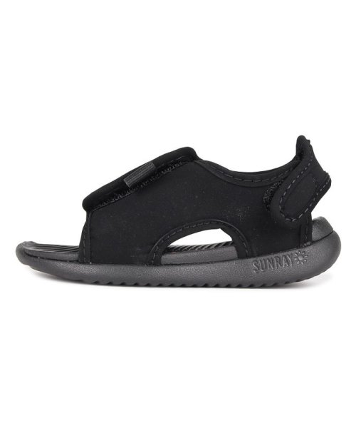 Nike Sunray Adjust 5 ナイキ サンレイ アジャスト 5 サンダル コンフォートサンダル ベビー ブラック 黒 Db9566 ナイキ Nike D Fashion