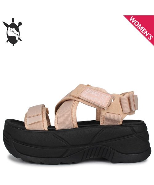 Shaka シャカ ネオフリーフォール チャンキー サンダル スポーツサンダル レディース 厚底 Neo Freefall Chunky ベージュ シャカ Shaka D Fashion Shaka シャカ ネオフリーフォール チャンキー サンダル スポーツサンダル レディース 厚底 Neo Freefall Chunky ベージュ シャカ Shaka D Fashion