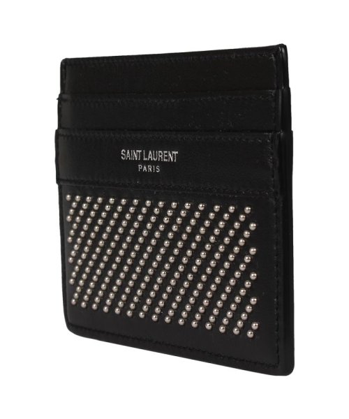 サンローラン パリ Saint Laurent Paris パスケース カードケース Id 定期入れ メンズ 本革 スタッズ Card Case ブラック 黒 サンローランパリ Saintlaurentparis D Fashion サンローラン パリ Saint Laurent Paris パスケース カードケース Id 定期入れ メンズ 本革 スタッズ Card Case ブラック 黒 サンローランパリ Saintlaurentparis D Fashion