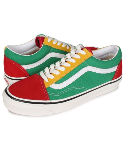 Vans ヴァンズ オールドスクール スニーカー メンズ レディース バンズ Old Skool 36 Dx グリーン Vn0a38g2xfm ヴァンズ Vans D Fashion