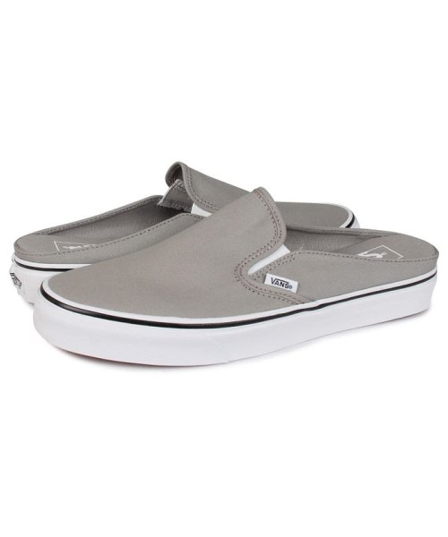 Vans ヴァンズ スリッポン スニーカー メンズ バンズ Classic Slip On Mule グレー Vn0a4p3uiyp ヴァンズ Vans D Fashion