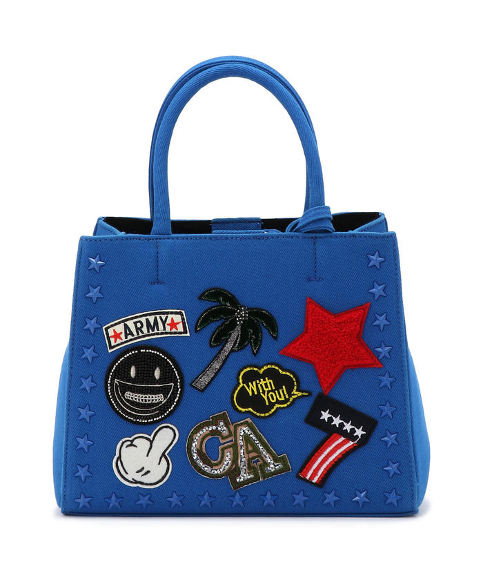 TRE☆STAR(トレスター)WAPPEN TOTE S/ワッペントートバッグ TRE☆STAR(トレスター)WAPPEN TOTE S/ワッペントートバッグ
