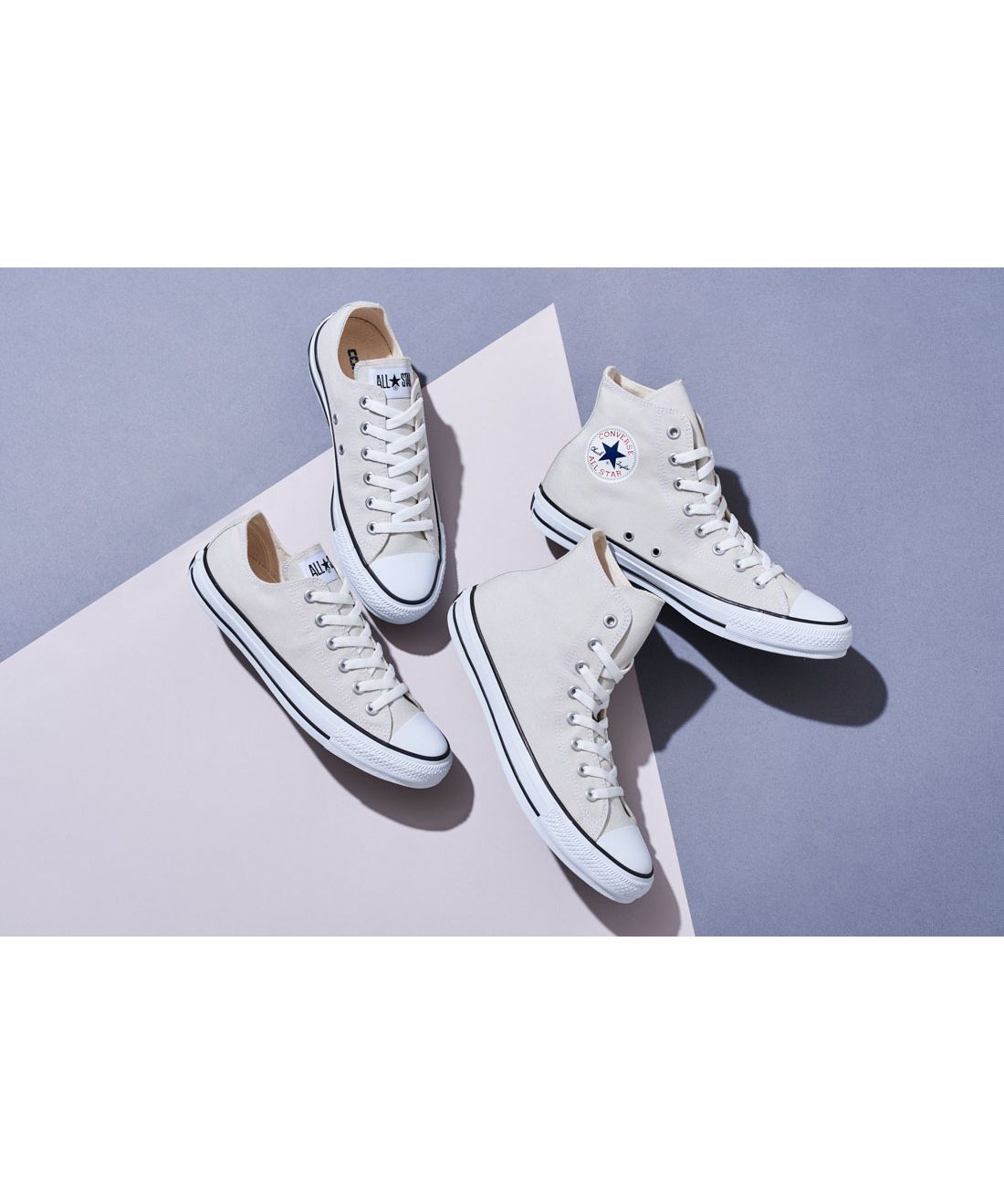 今夜だけ特別価格❤️新品✨converse all★star ベージュ23cm