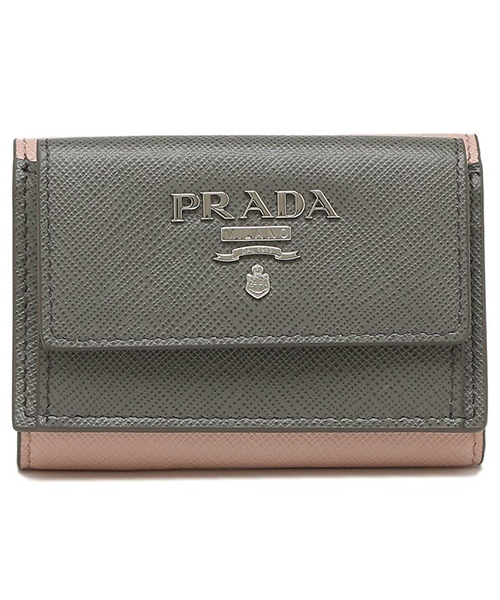 セール】プラダ 財布 PRADA 1MH021 ZLP SAFFIANO MULTICOLOR