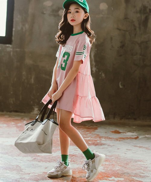Tシャツワンピース 夏 綿 子供服 半袖 女の子 フレアワンピース 女児 おしゃれ ミニワンピース ガールズ ダンス ミニミニストア Miniministore D Fashion Tシャツワンピース 夏 綿 子供服 半袖 女の子 フレアワンピース 女児 おしゃれ ミニワンピース ガールズ ダンス ミニミニストア Miniministore D Fashion