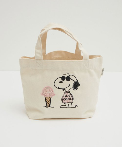 Peanuts スヌーピーリバティプリントトートバッグ ロペピクニック パサージュ Rope Picnic Passage D Fashion
