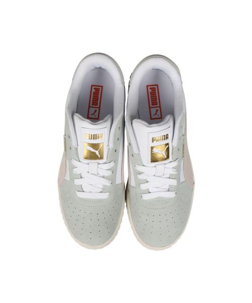 プーマ Puma カリ ウェッジ スニーカー レディース 厚底 Cali Wedge Socal Wmns グレー プーマ Puma D Fashion