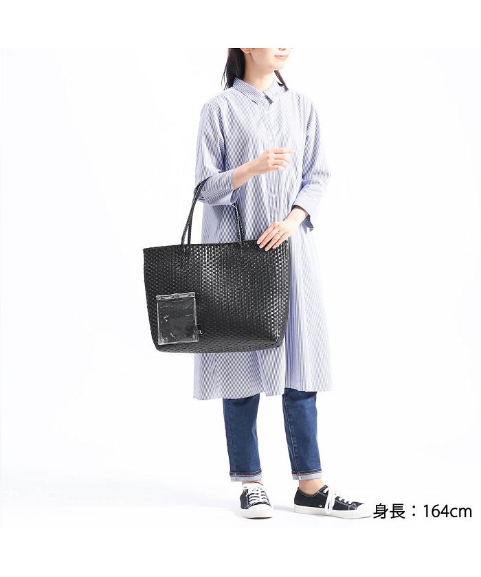 ダークブラウン編み込みメルカドトートバッグ ウーヴン WOVEN スモールトートbk-bag-bl -waja bazar - 海外