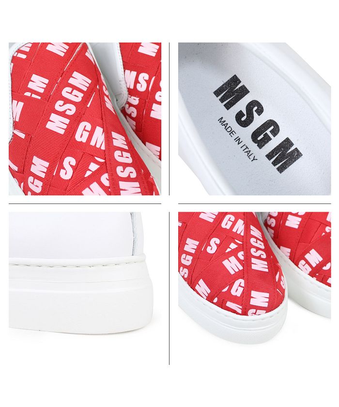 MSGM エムエスジーエム スニーカー レディース スリッポン