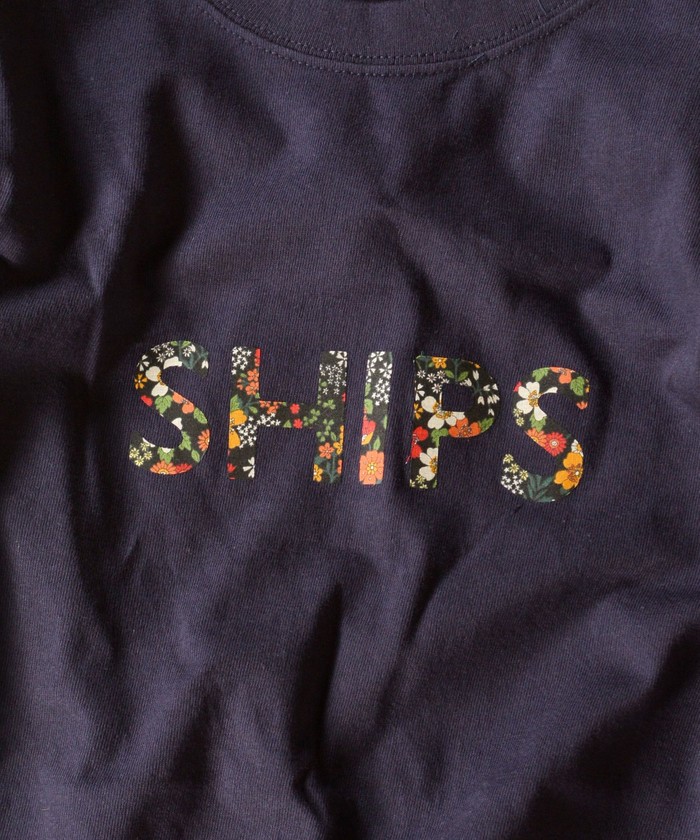 セール】SC: SHIPS ロゴ ペイズリー/フラワー/レオパード柄 T