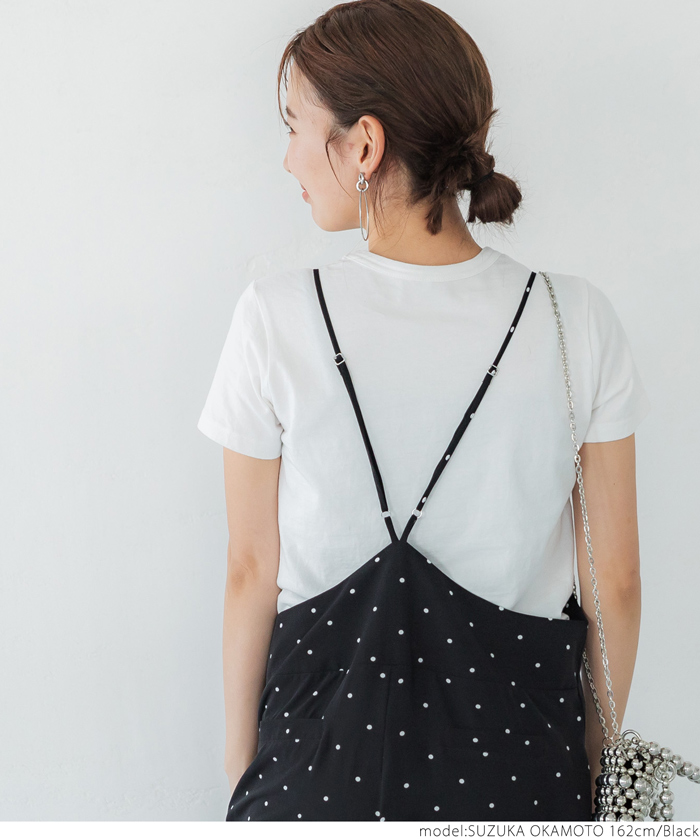 ドット柄オールインワン(503356268) | コカ(coca) - d fashion ドット柄オールインワン(503356268) | コカ(coca) - d fashion
