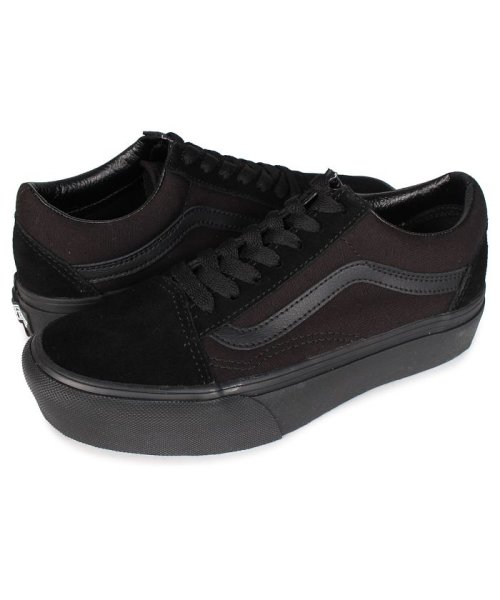 Vans ヴァンズ オールドスクール プラットフォーム スニーカー レディース バンズ 厚底 Old Skool Platform ブラック 黒 Vn0a3b3 ヴァンズ Vans D Fashion Vans ヴァンズ オールドスクール プラットフォーム スニーカー レディース バンズ 厚底 Old Skool Platform ブラック 黒 Vn0a3b3 ヴァンズ Vans D Fashion