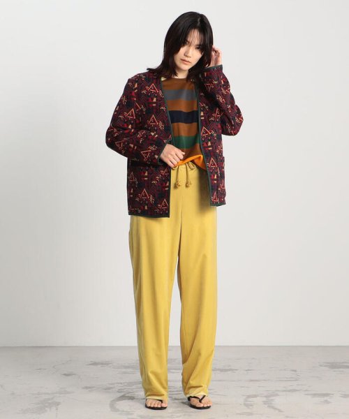 Caban ウールポリエステル テクノポップノーカラージャケット Caban Caban D Fashion Caban ウールポリエステル テクノポップノーカラージャケット Caban Caban D Fashion