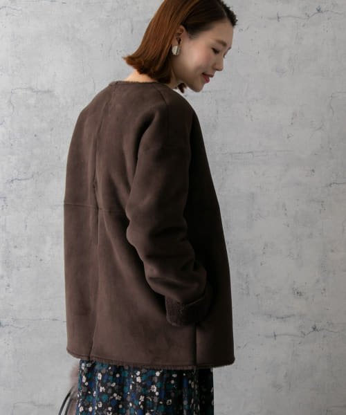 セール Rosso フェイクムートンノーカラーショートコート アーバンリサーチ アウトレット Urban Research Outlet D Fashion セール Rosso フェイクムートンノーカラーショートコート アーバンリサーチ アウトレット Urban Research Outlet D Fashion