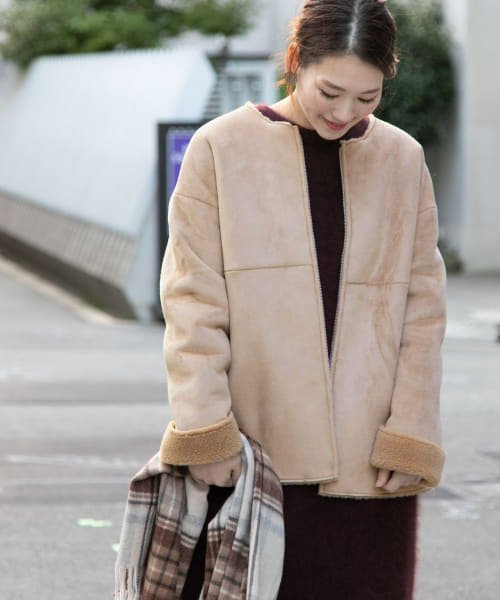 セール Rosso フェイクムートンノーカラーショートコート アーバンリサーチ アウトレット Urban Research Outlet D Fashion セール Rosso フェイクムートンノーカラーショートコート アーバンリサーチ アウトレット Urban Research Outlet D Fashion