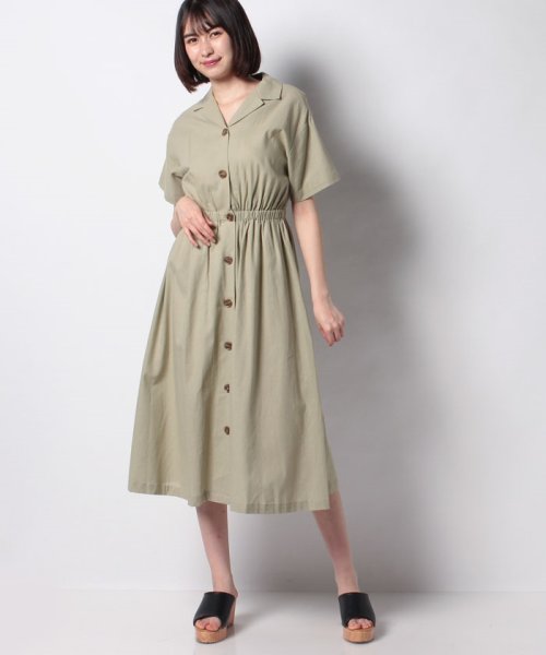 セール 開襟ガウン半袖ワンピース イング Ingni D Fashion セール 開襟ガウン半袖ワンピース イング Ingni D Fashion
