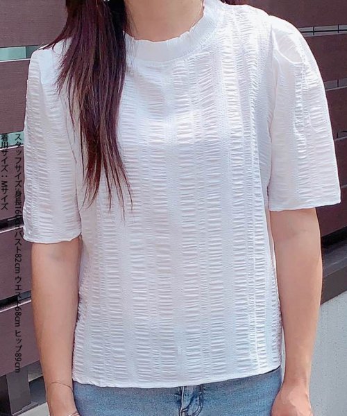 セール ブラウストップス 白 半袖 薄手 無地 Tシャツ レディース 半袖トップス 半袖カットソー おしゃれ 通勤 大人可愛い カジュアル ショッピングゴー Shoppinggo D Fashion