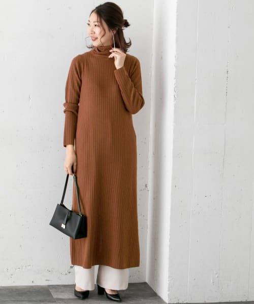セール Rosso リブタートルマキシニットワンピース アーバンリサーチ アウトレット Urban Research Outlet D Fashion