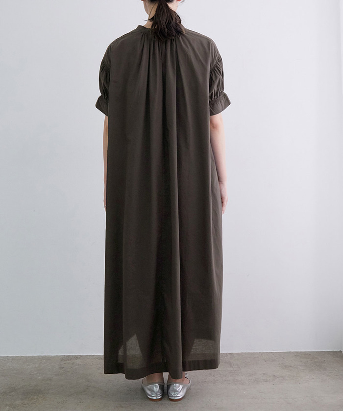 【新品】ADAM ET ROPE'　オーバーサイズワンピース　上質コットン　半袖 SALON adam et rope'｜【オーガニックコットン】ノースリーブ