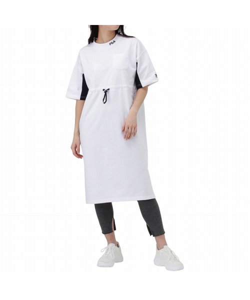 Fila フィラ ウエストコードtシャツワンピース Fl1816 マックハウス レディース Mac House Women D Fashion