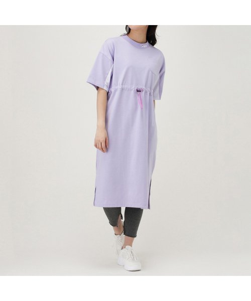 クーポン Fila フィラ ウエストコードtシャツワンピース Fl1816 マックハウス レディース Mac House Women D Fashion