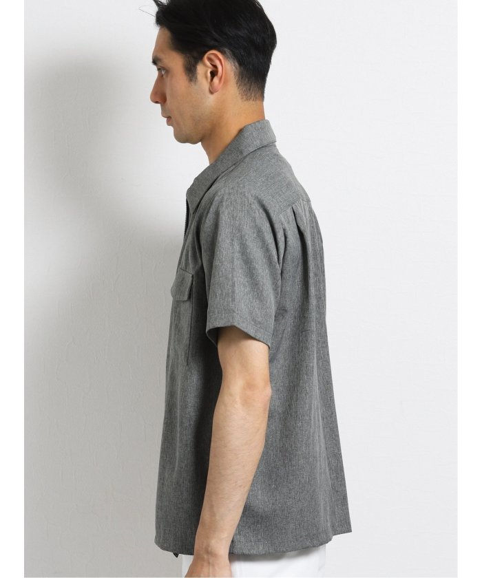 アブストラクト プリント シャツ - グレー | ZARA Japan / 日本