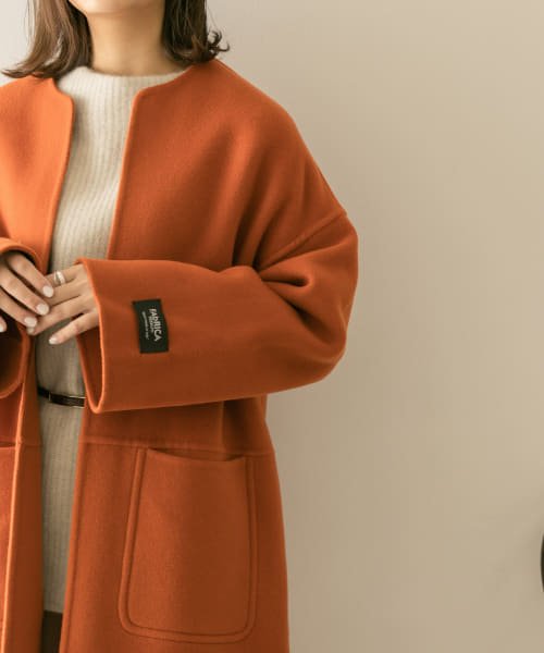 セール 70 Off Ur ストール付きノーカラーリバーコート 503326599 アーバンリサーチ アウトレット Urban Research Outlet D Fashion