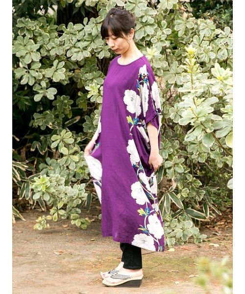 カヤ 重ね牡丹ワンピース 7ia 0213 カヤ Kaya D Fashion カヤ 重ね牡丹ワンピース 7ia 0213 カヤ Kaya D Fashion