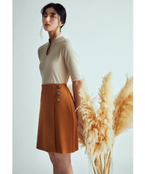 チャイナカットトップス 503200157 リリー ブラウン Lily Brown D Fashion