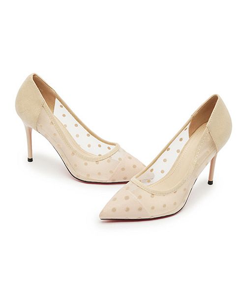 セール 78%OFF】シュベック SVEC チュールパンプス(503300388