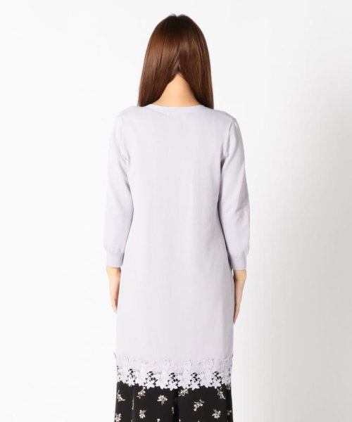セール 裾レースロングカーディガン ミッシュマッシュ Misch Masch D Fashion セール 裾レースロングカーディガン ミッシュマッシュ Misch Masch D Fashion