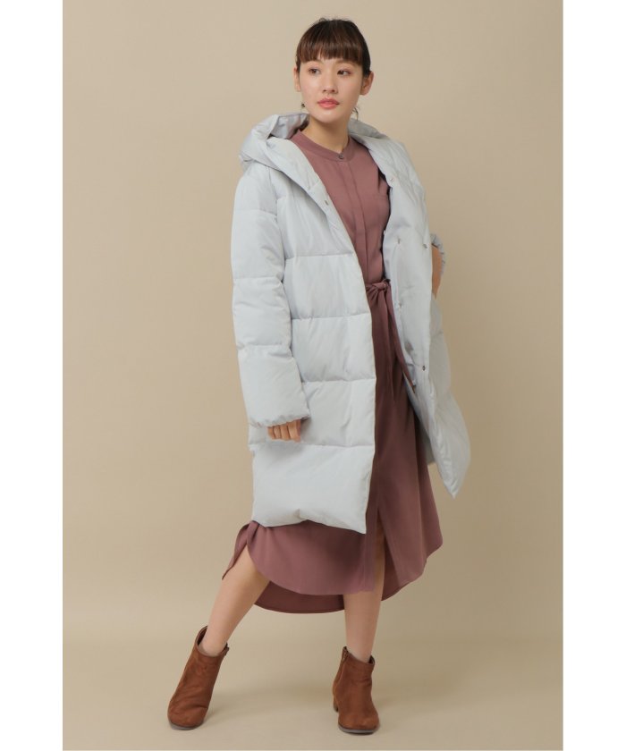 ikka - もこちゃん　ikka　2wayダウンコート ikka - もこちゃん様専用 ikka 2wayダウンコートの通販 by ゆう