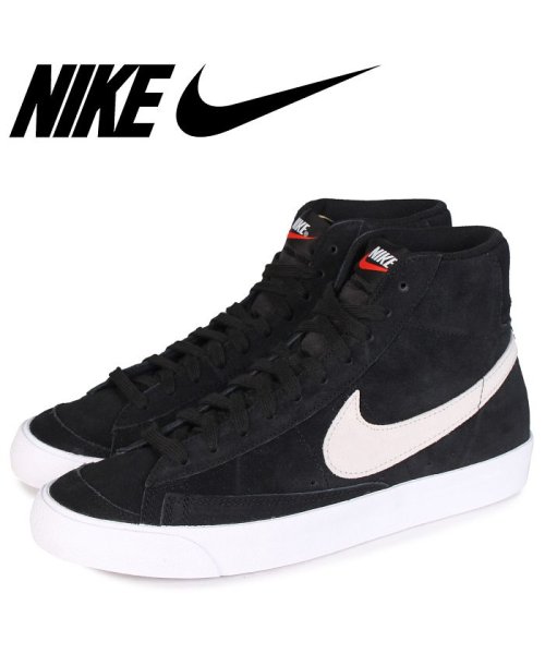 Nike Blazer Mid 77 Suede ナイキ ブレザー ミッド スニーカー メンズ ブレイザー ブレーザー ブラック 黒 Ci1172 002 ナイキ Nike D Fashion