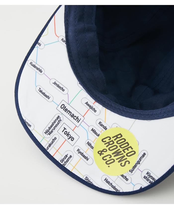 セール 66%OFF】Tokyo Metro Map キャップ(503392127) | ロデオ