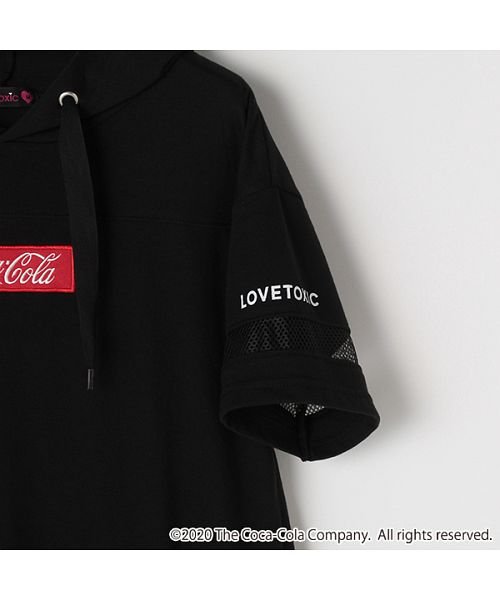 セール コカ コーラパーカーtシャツワンピース ラブトキシック Lovetoxic D Fashion