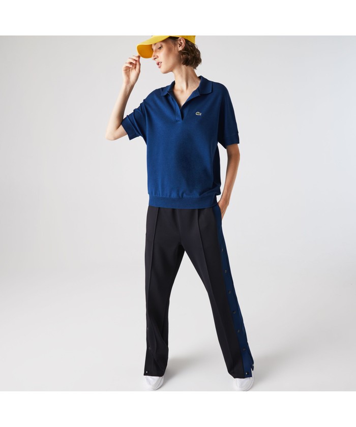 ラコステ LACOSTE リラックスフィットピケポロシャツ（半袖