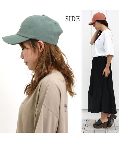 セール ロゴキャップ レディース ファッション おしゃれ 雑貨 合わせやすい ベースボールキャップ 帽子 Cap カジュアル ストリート スポーティ ユニセックス Mi ノンヘッジ Non Hedge D Fashion