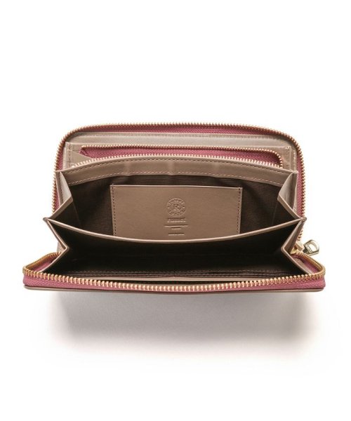 セール】ラウンドジップウォレット(SO-309)(502954151) ラシット(russet) d fashion ラシット 長財布 ラウンドジップ式
