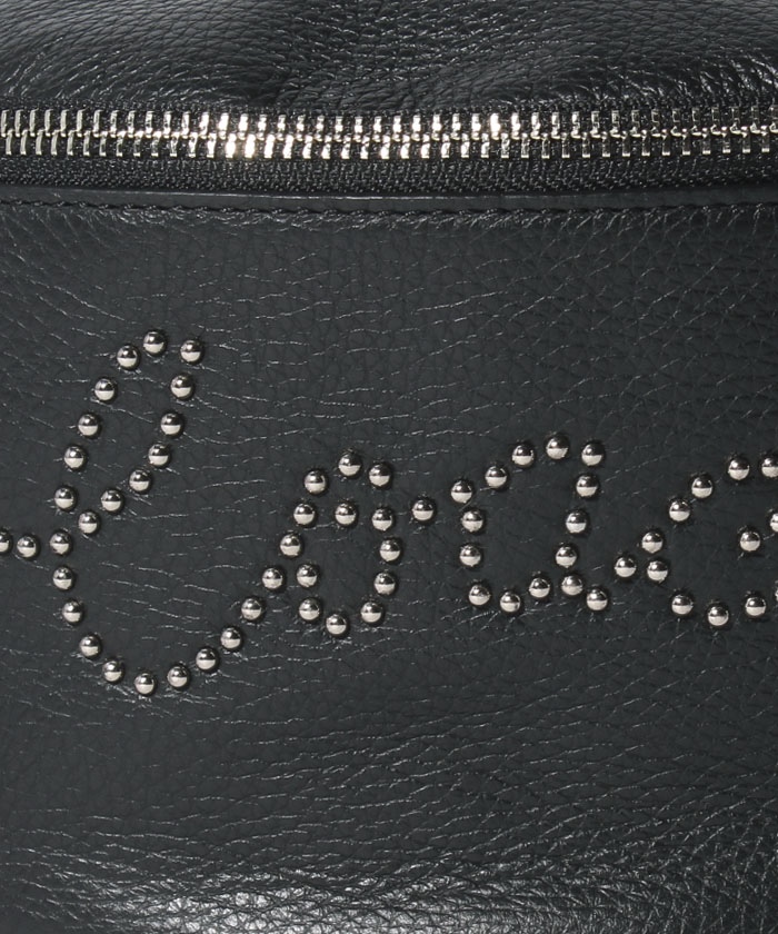 【極美品】coach スクリプト スタッズ ヒップバッグ ウエストバッグ レザー 極美品】coach スクリプト スタッズ ヒップバッグ ウエスト