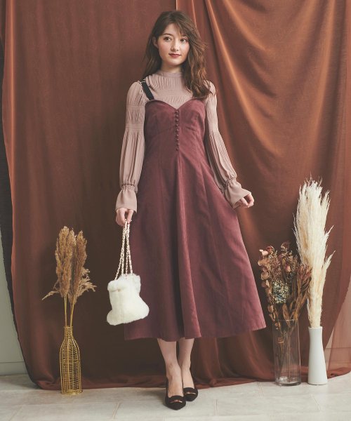 セール Ray12月号 美人百花11月号掲載 キャミワンピース ノエラ Noela D Fashion セール Ray12月号 美人百花11月号掲載 キャミワンピース ノエラ Noela D Fashion