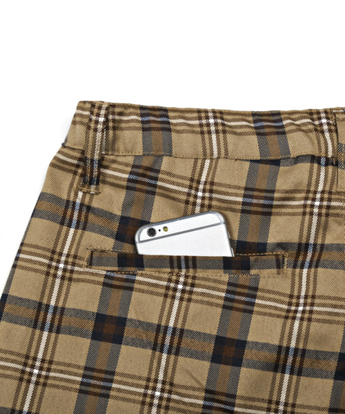 美品】ニート　ハーフパンツ　ハウンドトゥース　ガンクラブチェック　ツータック　L 8.4オンス ライトスウェット ハーフパンツ | レディース | 1枚