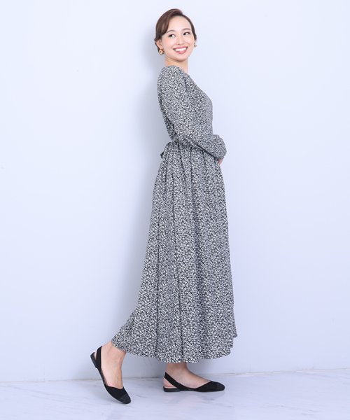 授乳小花柄ワンピース マタニティ服 授乳服 マタニティワンピース 授乳ワンピース 花柄 デザインワンピース 妊婦 妊娠 産前産後 秋冬春 チョコア Chocoa D Fashion 授乳小花柄ワンピース マタニティ服 授乳服 マタニティワンピース 授乳ワンピース 花柄 デザインワンピース 妊婦 妊娠 産前産後 秋冬春 チョコア Chocoa D Fashion