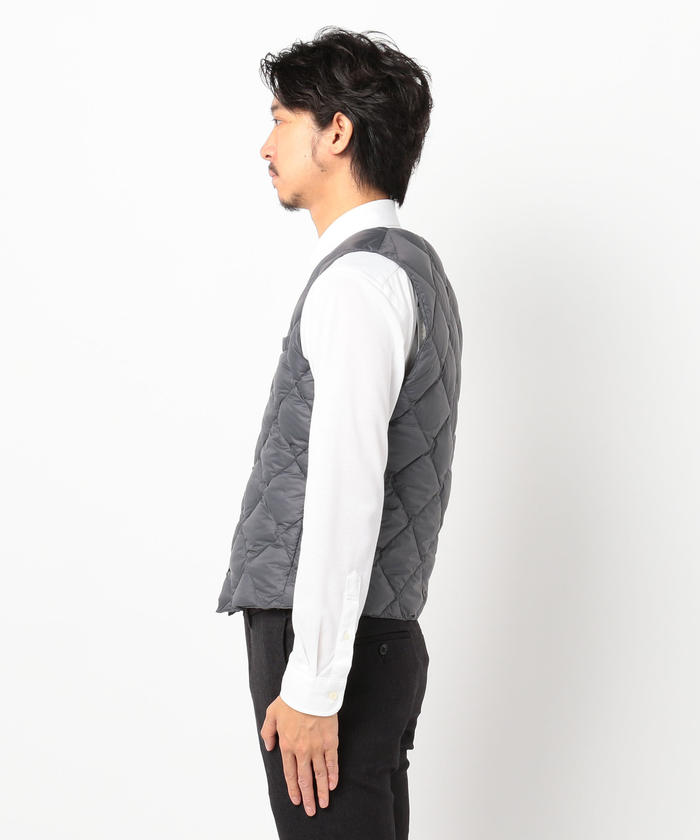TAION/タイオン】TAION CITY LINE SNAP BUTTON DOWN GILET TAION