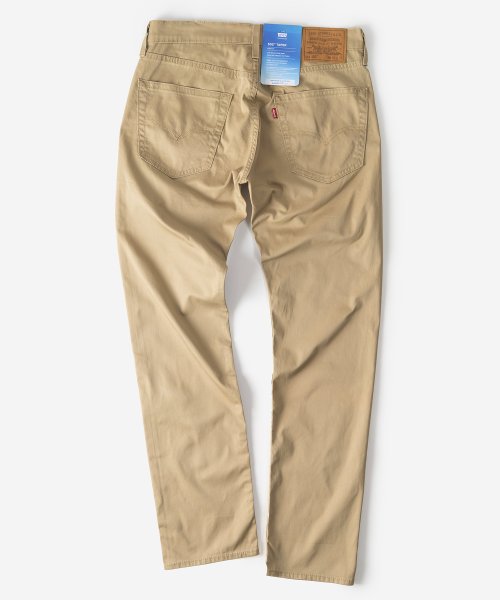 セール Levi S リーバイス 502 クール素材 チノパン ベージュ Repreve生地 アメカジ デニム カラーパンツ サステナビリティ 22ss Levis Levi S D Fashion