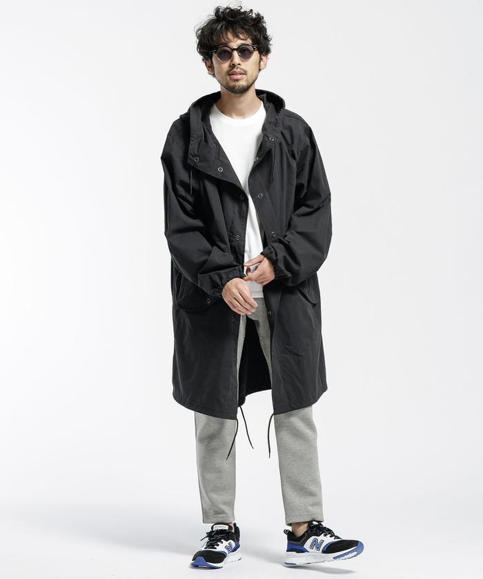 Amazon | [ナノ・ユニバース] WEB限定 3way モッズコート L
